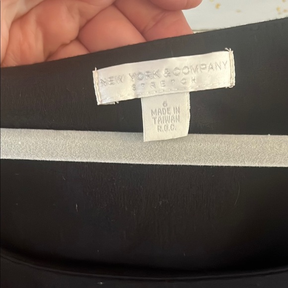 NY & Co Black Sheath Midi Dress - Picture 3 of 5